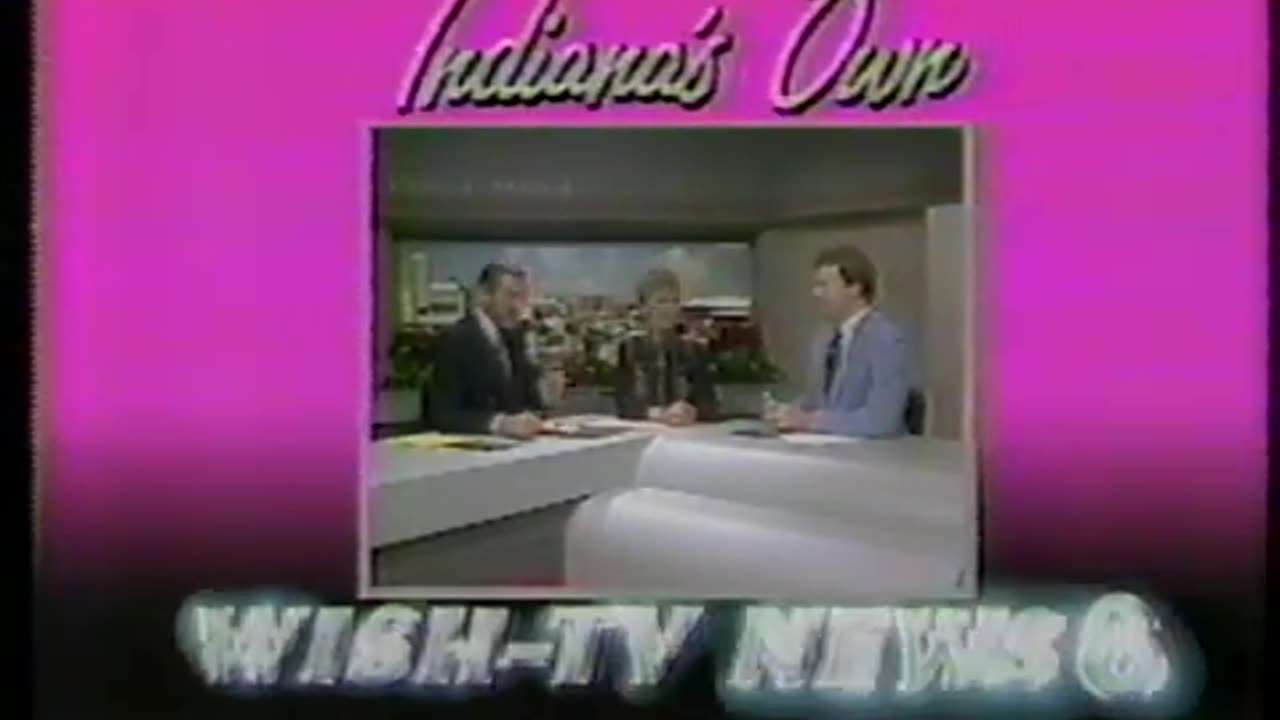1985 - WISH Noon News Promo