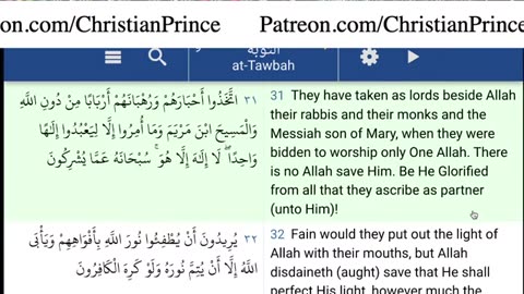 Christian prince Who is a smart muslim he have something smart to say