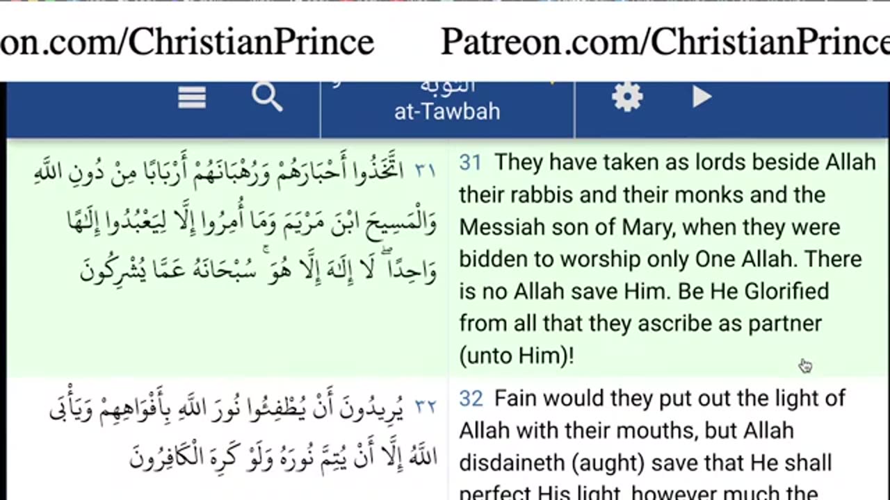Christian prince Who is a smart muslim he have something smart to say