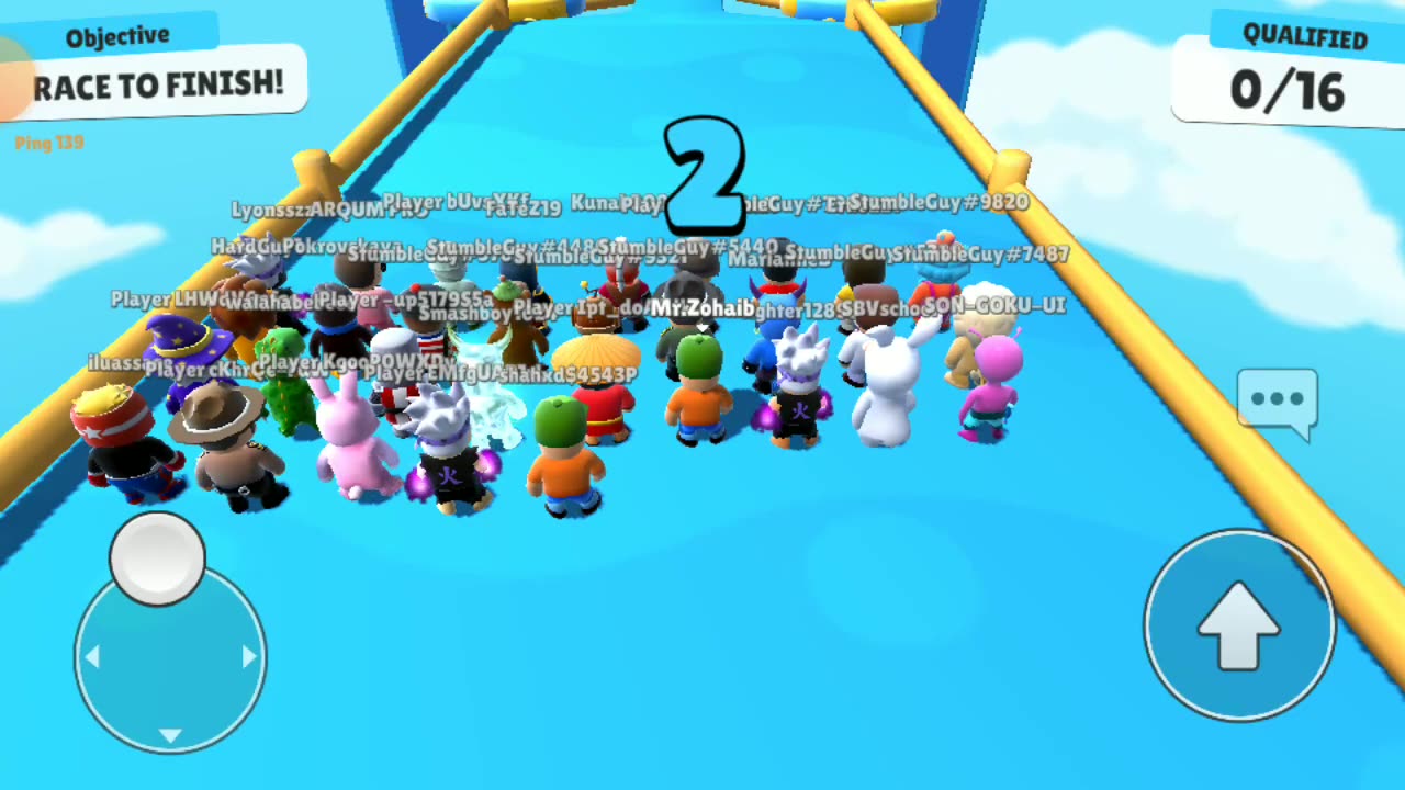 Stumble Guys_ Almost Victory Meri Thi ðŸ˜ðŸ˜_ Stumble Guys Game Play