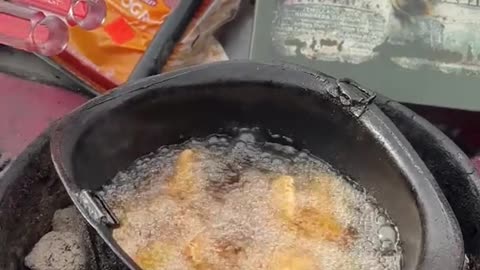 Deep fried steaks Who wants some 🥩