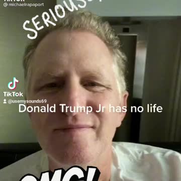 The Washed Up Actor Michael Rapaport Tries To Call Out Donlad Trump Seriously