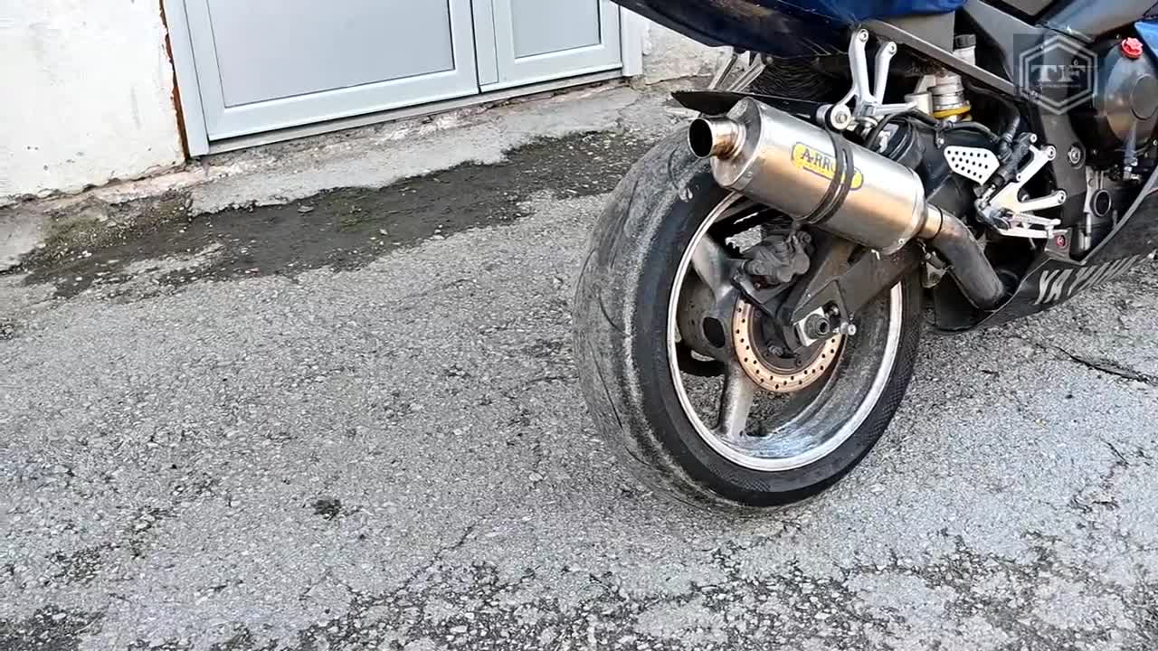 EXPERIMENT 100 MARBLES in MOTORCYCLE EXHAUST
