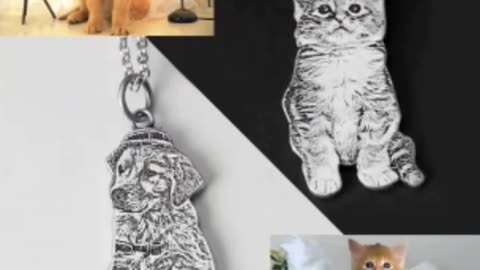 Necklace personalized pet