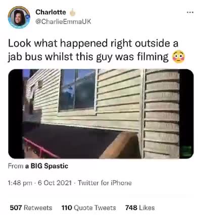 Man dies feet from the Vaccine Bus less than a minute after receiving jab