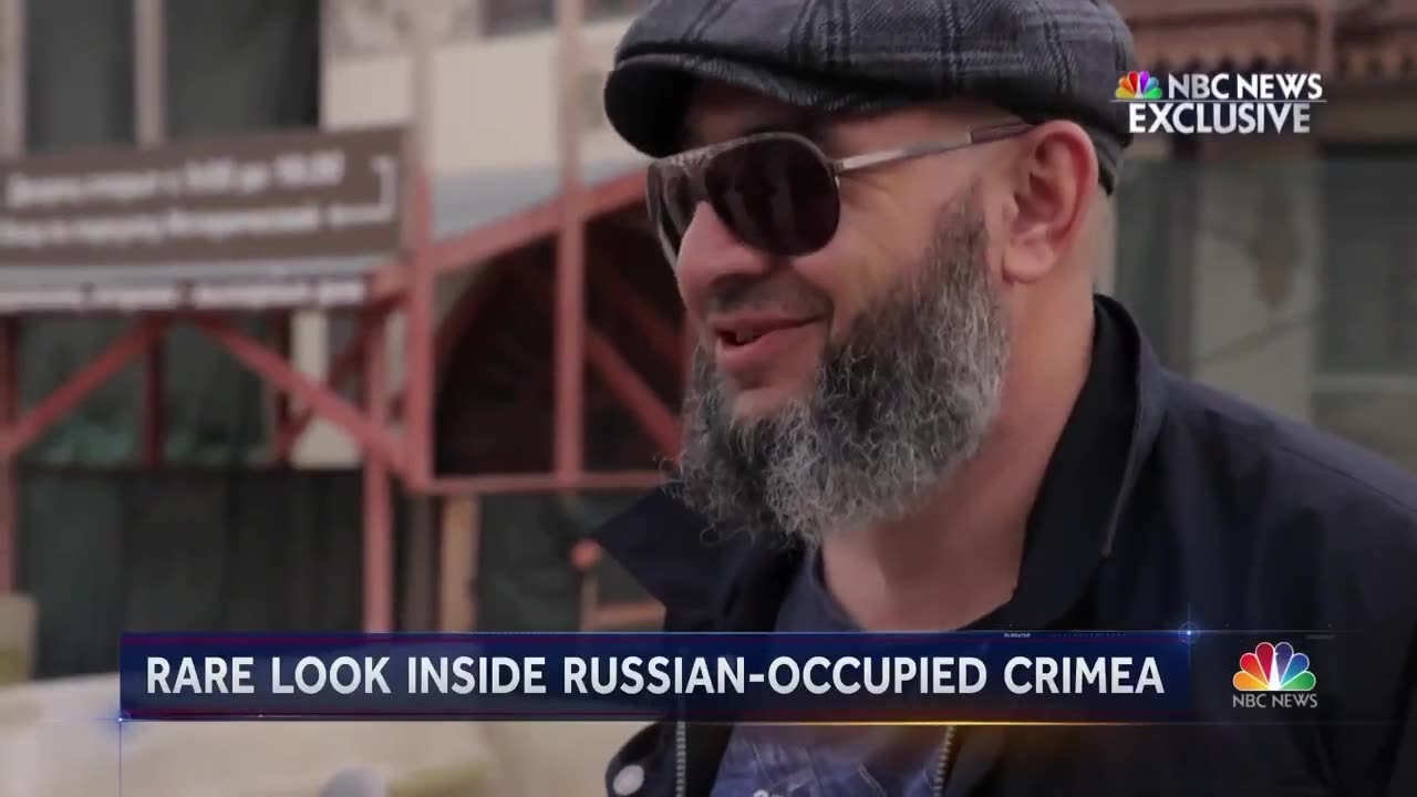 Il giornalista della NBC News Keir Simmons si è recato di recente in Crimea e....