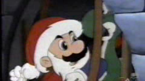 Super Mario Bros - Night Before Cave Christmas