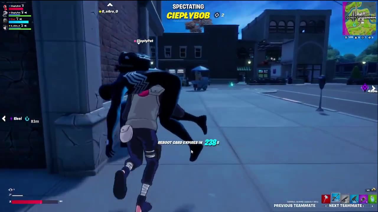 Kakashi tries to save a friend