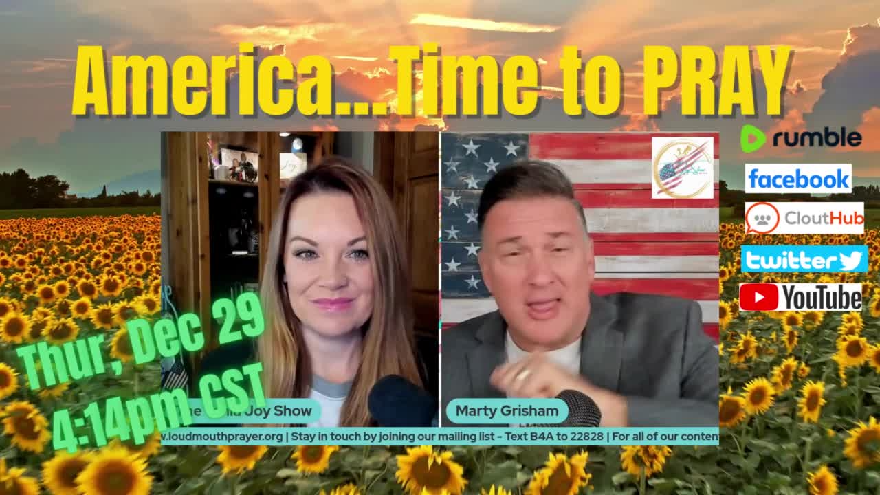 AMERICA | It's time to Pray! Do you know what prayer is? LoudMouth Prayer with Marty Grisham