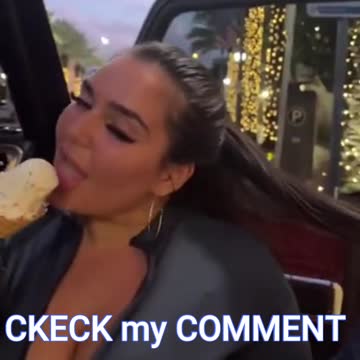 Love to eat the Ice Cream Am I Sexy Girl ? Yes or No 😍