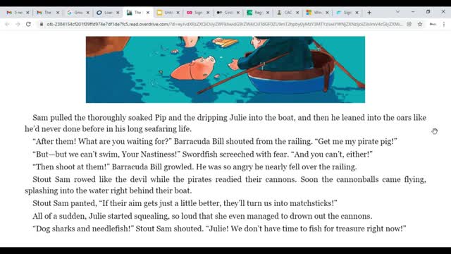 "The Pirate Pig" read by Rachel Oladejo