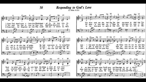 Responding to God's Love (Song 50 from Sing Praises to Jehovah)