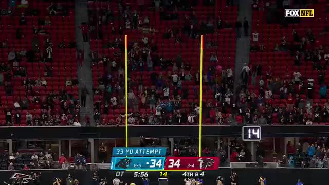 Carolina Panthers vs Atlanta Falcons week 8 Game Highlights