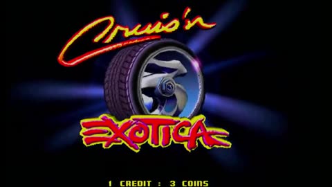 CRUIS'N EXOTICA - (attract mode) [Midway, 1999]