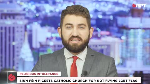 Sinn Féin protests outside Catholic Church for not flying gay pride flag | Gript