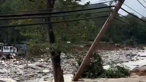 Chimney Rock and Black Mountain Devastated by Hurricane Helene