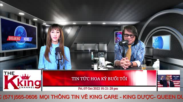 TIN TỨC HOA KỲ BUỔI TỐI - 10/07/2022 - The KING Channel