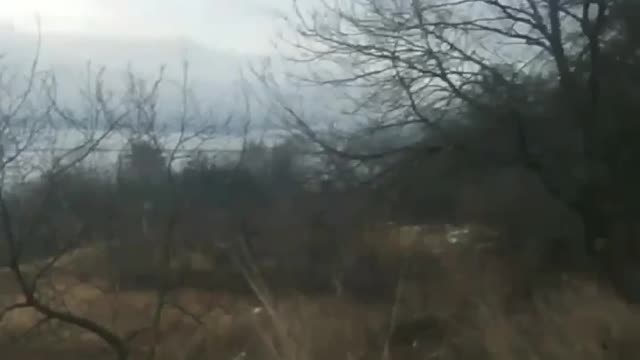 24.02.2022 Ukraine the launch of the Ukrainian portable anti-aircraft complex on Russian helicopters