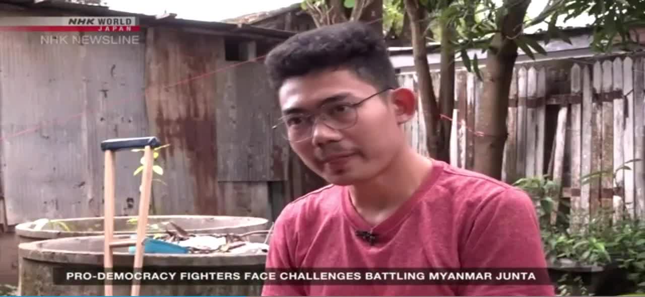 Pro Democracy Fighters Face Challenges Battling Myanmar Junta