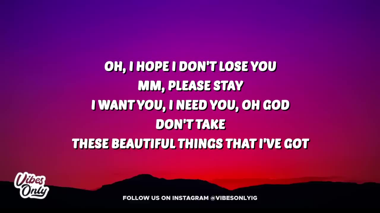 Benson Boone - Beautiful Things (Lyrics)