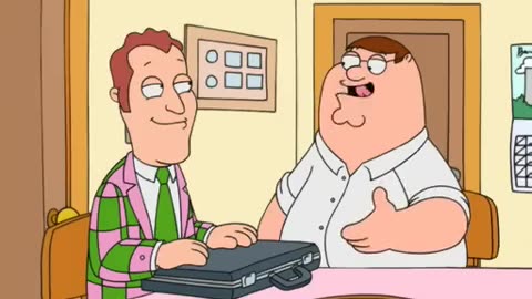 Family guy- Peter buy's volcano insurance
