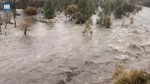 HOLY CRAP!! LOS ANGELES FLOODED!!