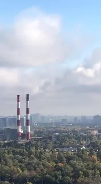 Kalibrage Russe sur une centrale thermique en Ukraine