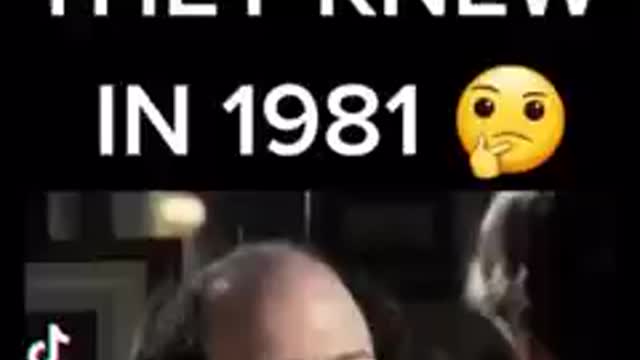They knew in 1981