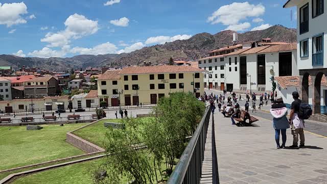 Cusco Peru Protest