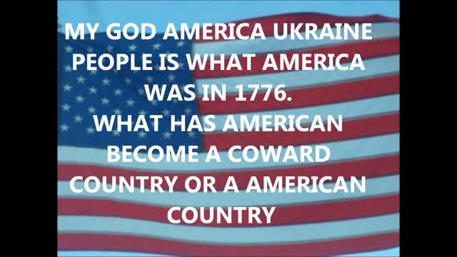 UKRAINE PEOPLE IS WHAT AMERICA WAS IN 177