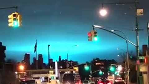 Aliens invaded NYC project blue beam