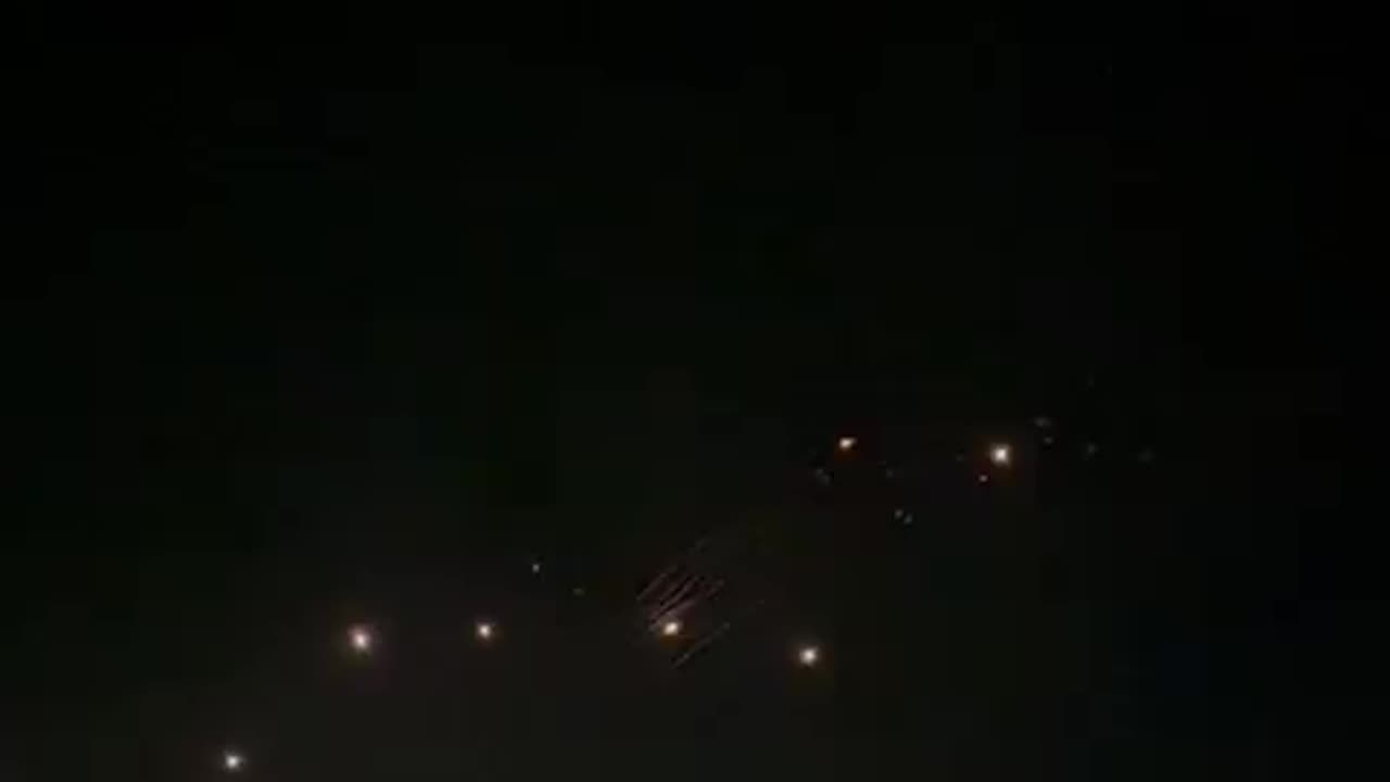 Iron Dome Firecracker Show in Kiryat Shmona