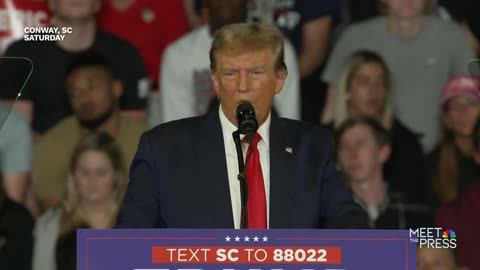 This is what President Trump actually said in South Carolina. He's 100% right!