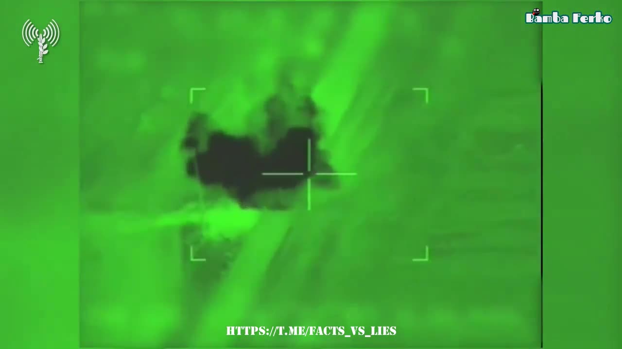 BREAKING: IDF publishes footage of helicopter gunships hitting Hamas terrorists!