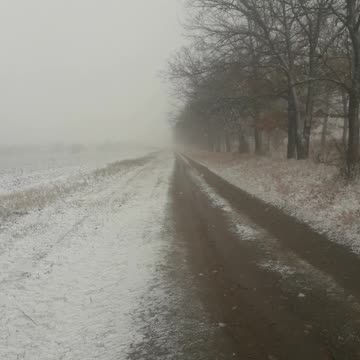 Snowy Road Today