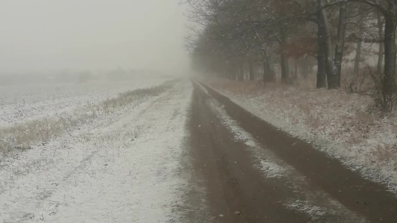 Snowy Road Today