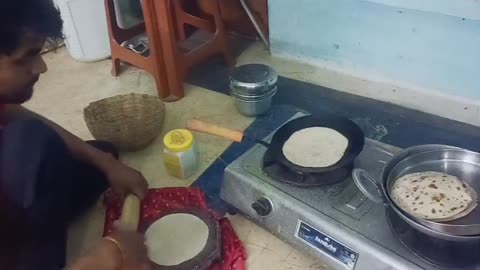 Chapati making