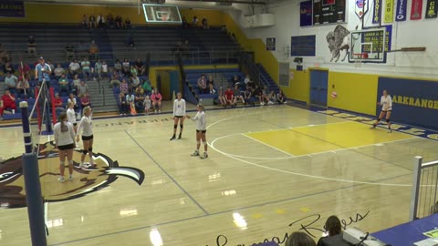 Clarkrange Volleyball Game 9/28/23