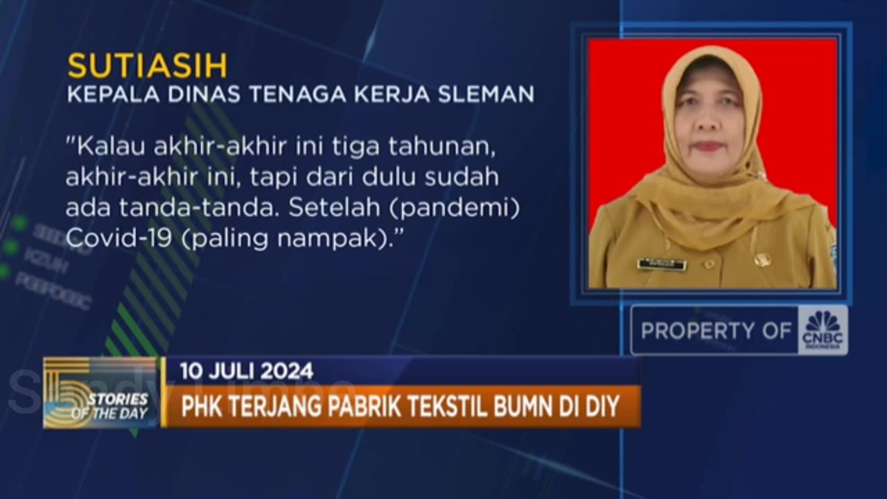 Pabrik Tekstil Perusahaan BUMN Yang Banyak Koneksi Pun Tutup