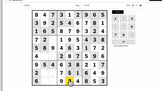 Sudoku 2023-05-17 easy