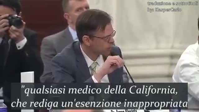 Dittatura sanitaria contro i medici in California.