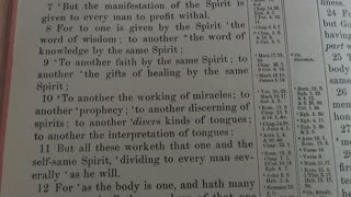 The gifts of the Spirit