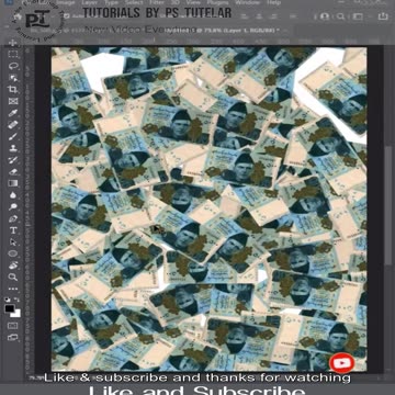 Piles of Money Effect in Photoshop