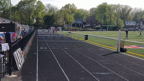 4.30.22 - Girls 100m Hurdles @ Covington Catholic Open Meet