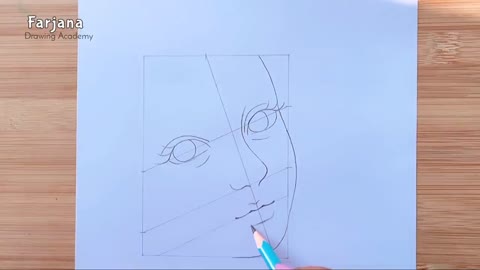A Cute Face - Drawing Tutorial || How to draw a girl - Step by step || Pencil Sketch