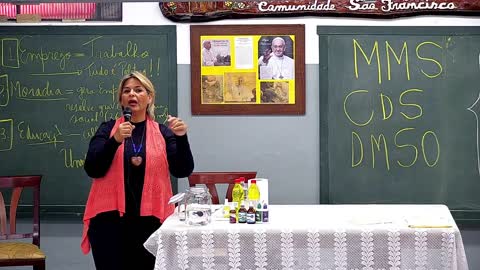 PALESTRA COMPLETA DIÓXIDO DE CLORO - GRANDE PODER de CURA MMS CDS DIÓXIDO DE CLORO