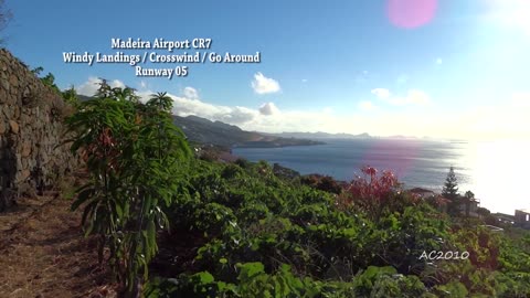 Adrenaline Landings at DANGEROUS MADEIRA SPECTACULAR Landing EXTREME CROSSWIND