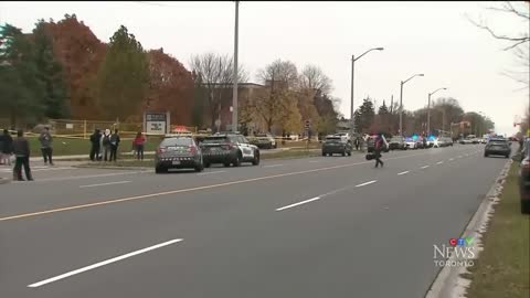 Deadly shooting outside a Toronto high school