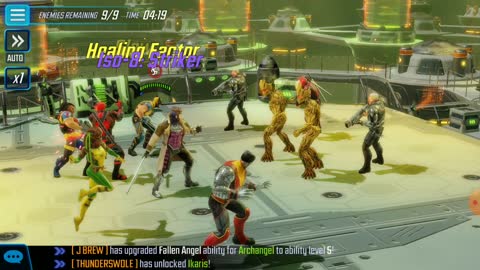 Marvel Strike Force | Gamma Raid IV With Unlimited X-Men