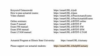 Exam LTAM exercise for November 24, 2021